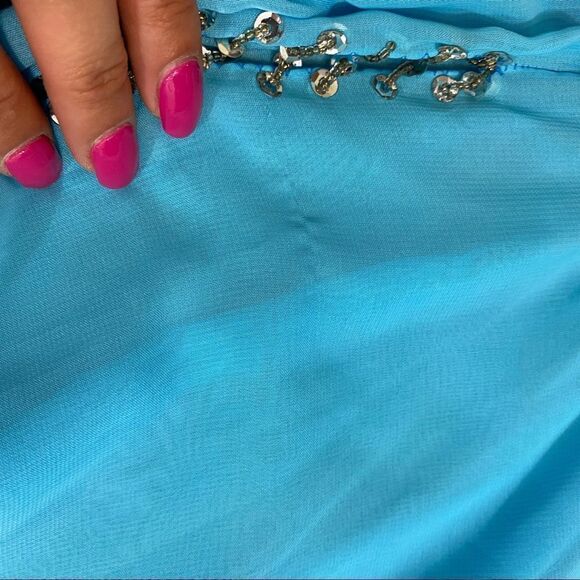 One of a Kind Sheer Belly Dancing Skirt One Size‎ - Picture 10 of 13